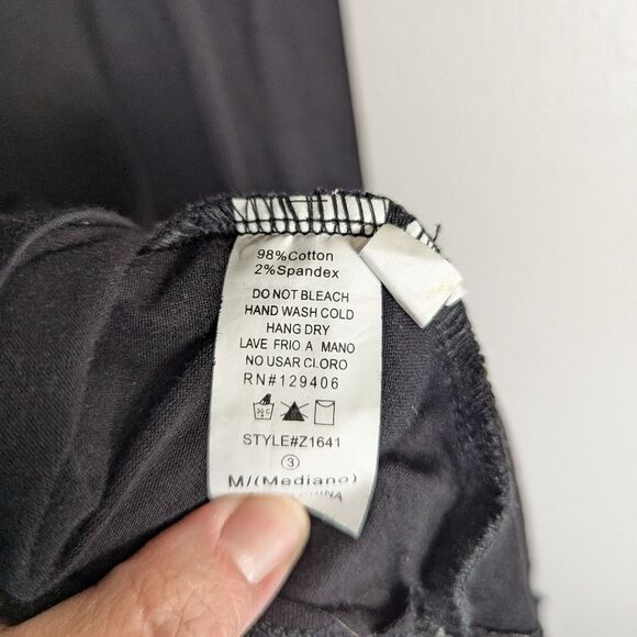 VENUS Black Studded Y2K Ruched Halter Long Tank Top Women's M - Picture 7 of 7